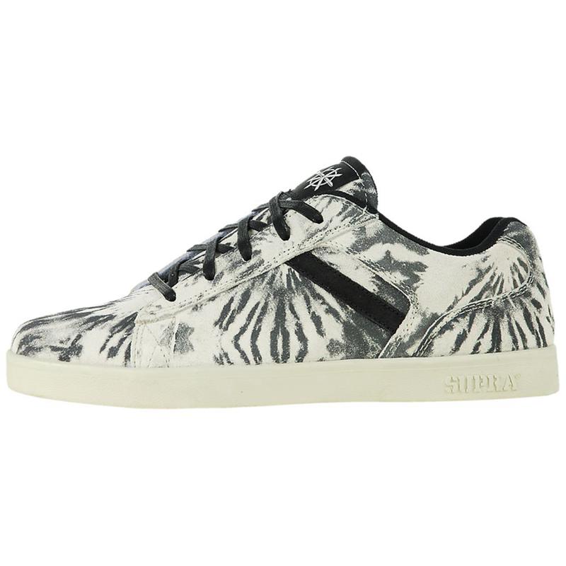 Supra BULLET Sneaker Low Damen Weiß Grau Sale XNWVH8371